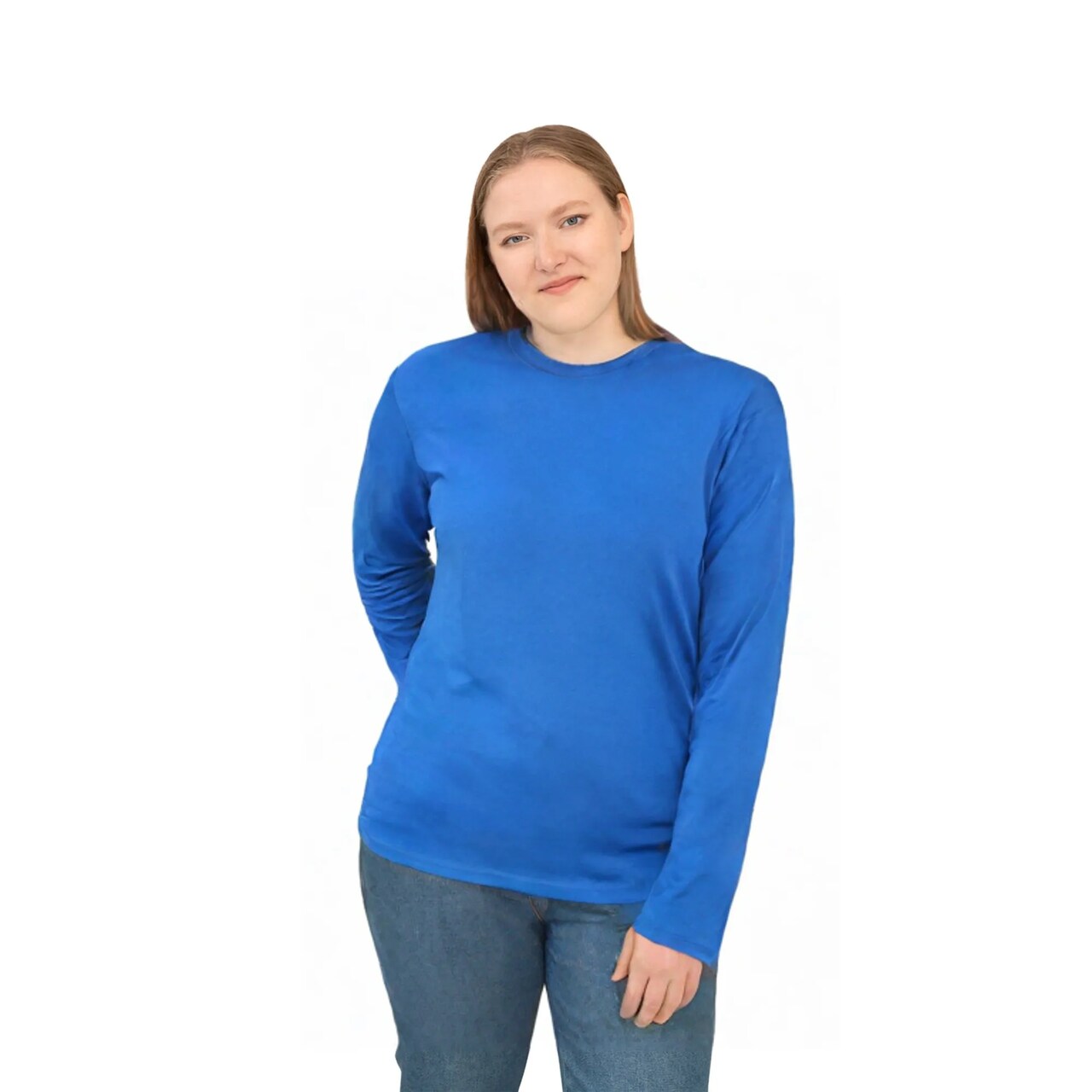 Gildan Performance Long Sleeve Crewneck T-Shirt for Workwear & Custom Printing Outdoor Use Tee